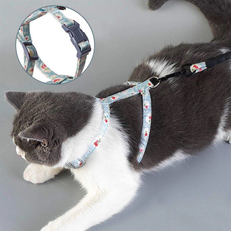 Rynx | Soft Adjustable Cat Harness and Leash Set
