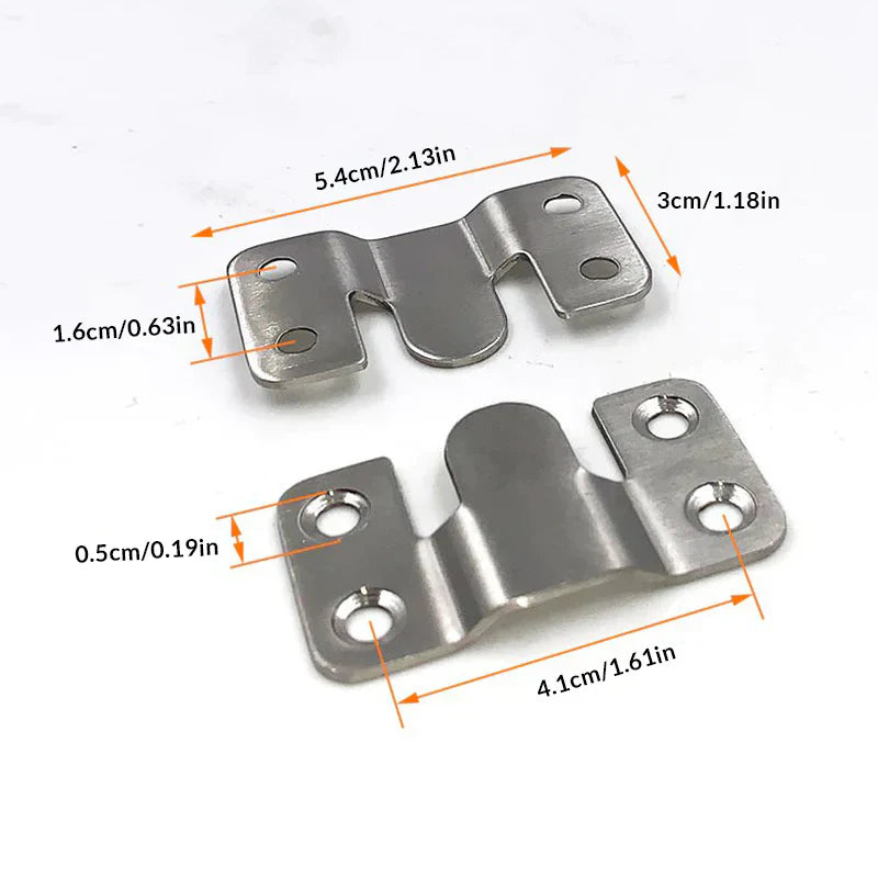 Rynx | Stainless Steel Interlock Hanging Buckle
