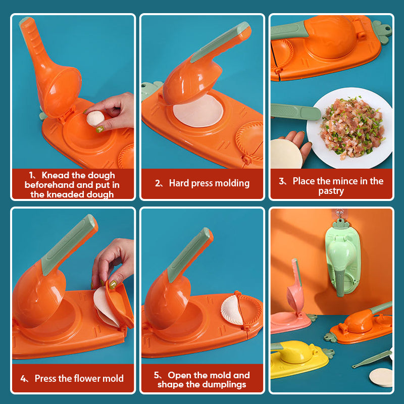 Rynx | 2-In-1 Creative Household Handmade Dumplings Artifact