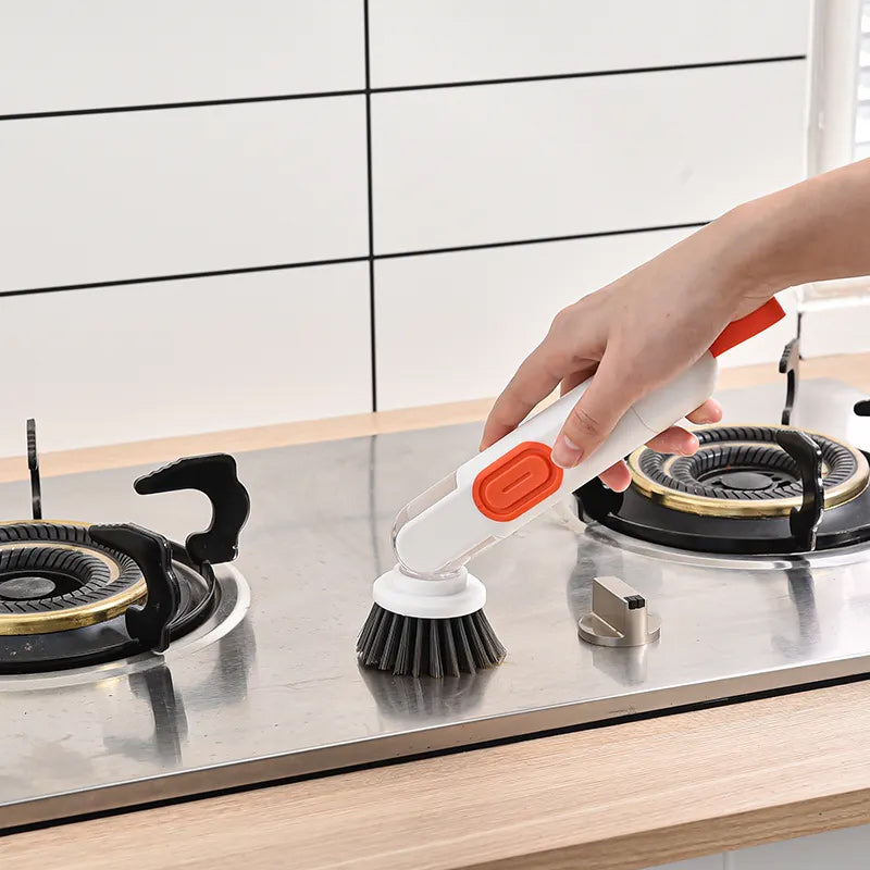 Rynx | Multifunctional Long Handle Liquid Filled Cleaning Brush