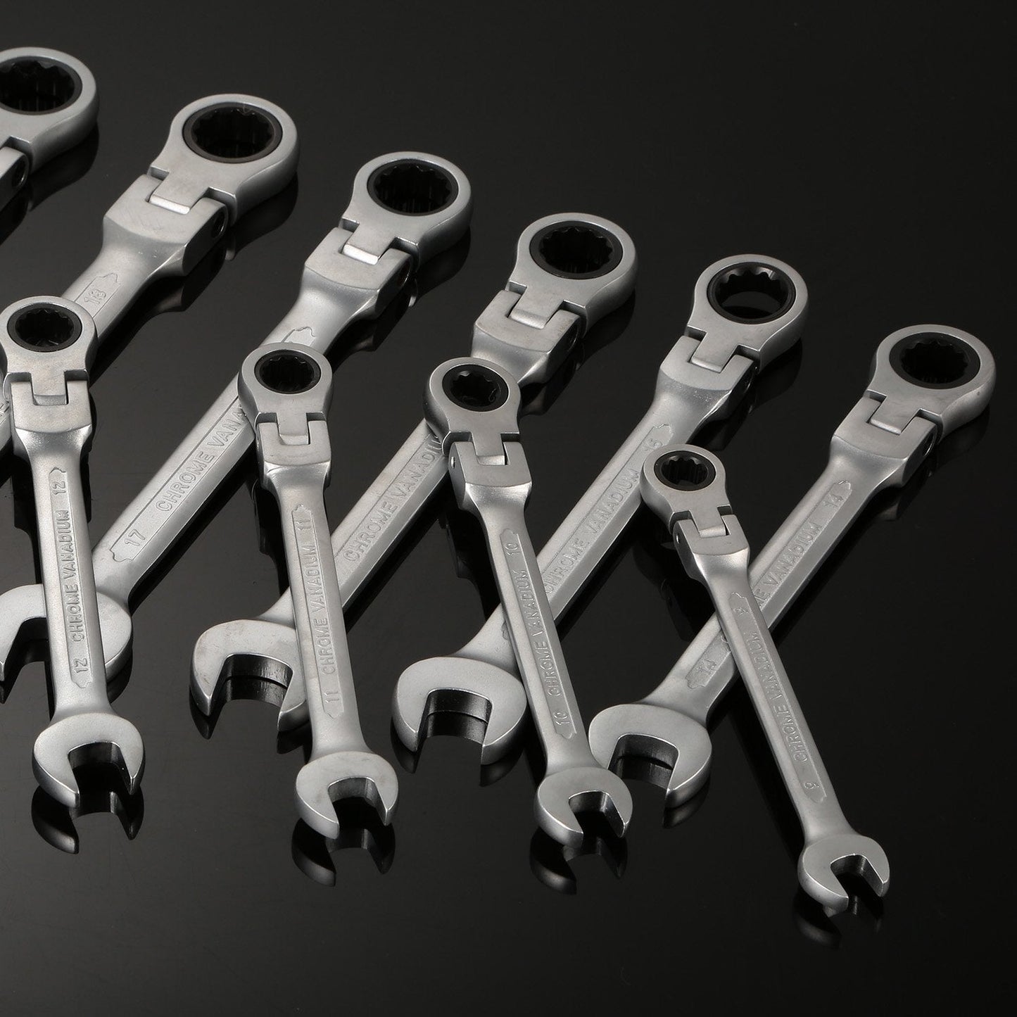Rynx | 12-piece set: 8-19mm metric combination wrench