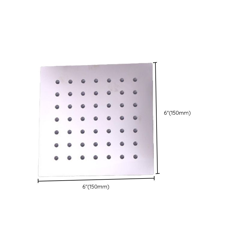 Rynx | Metal Fixed Shower Head Modern Bathroom Ceiling Mount Shower Head