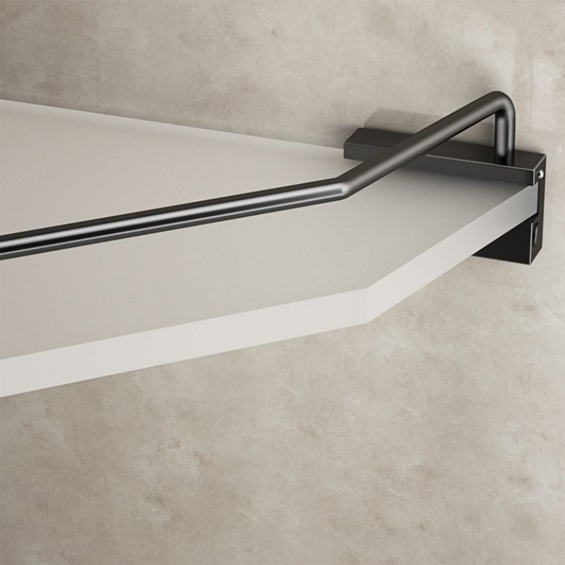 Rynx | Modern Bathroom Accessory Set Bathroom Shelf Towel Holder Black Bathroom Accessory Set