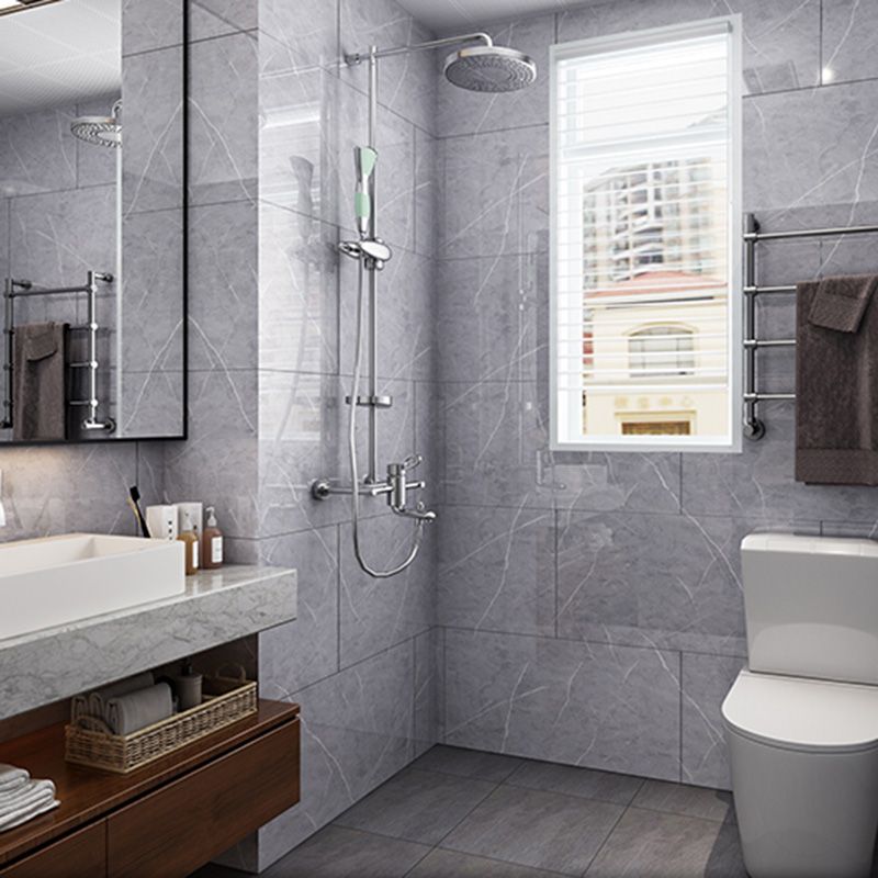 Rynx | Contemporary Peel-and-Stick Wall Tiles Bathroom Field Tiles Wallpaper