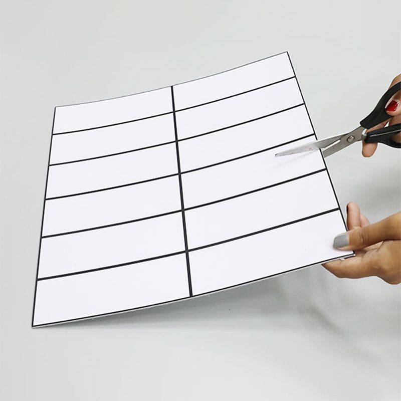 Rynx | Tile Stripping & Sticking Rectangle White Plastic Waterproof Tile Stripping & Sticking for Shower 10-Pack