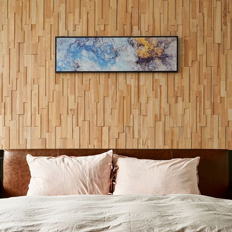 Rynx | Solid wood wall panel Modern Minimalist living space wall panel (1-Pack)