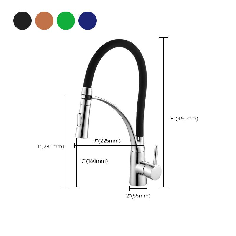 Rynx | Modern 1-Hand Faucets Copper Touchless with Water Dispenser Standard Kitchen Faucet