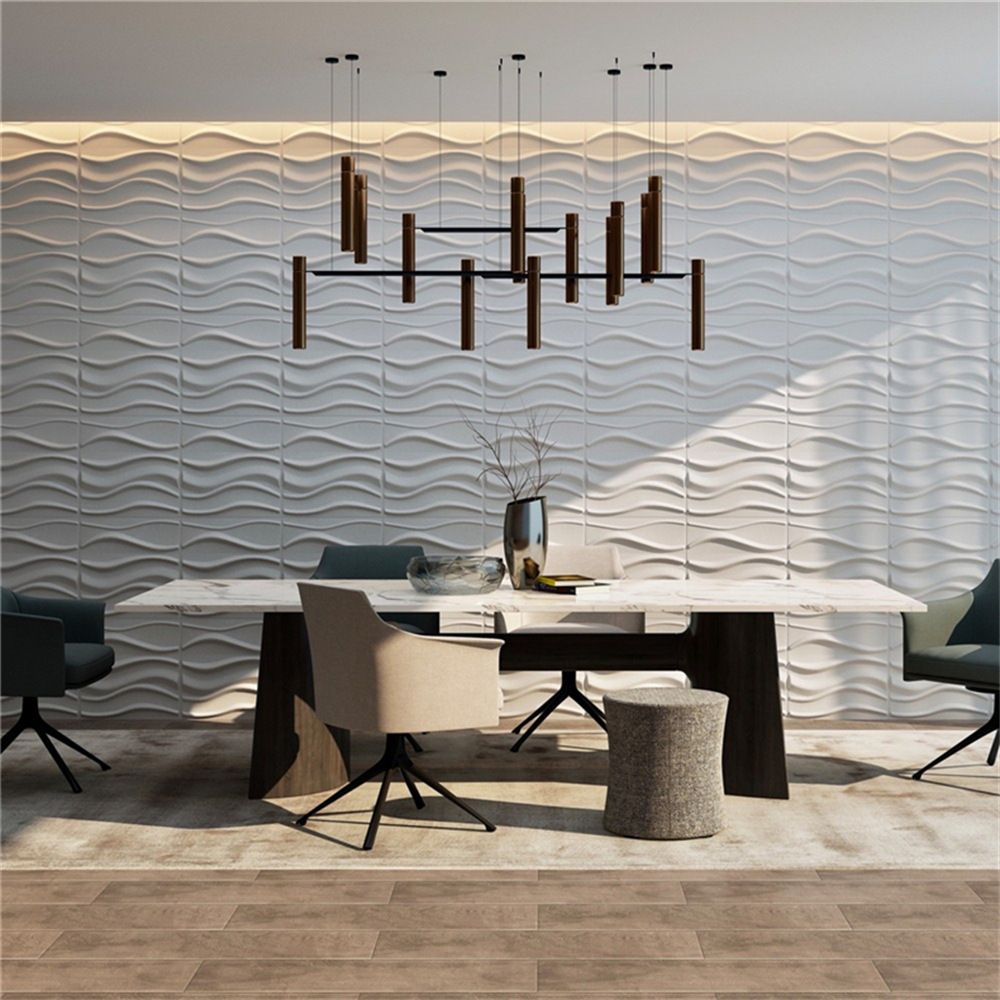 Rynx | Modern Wall Cladding 3D Print Waterproof Peel and Stick Wall Panel