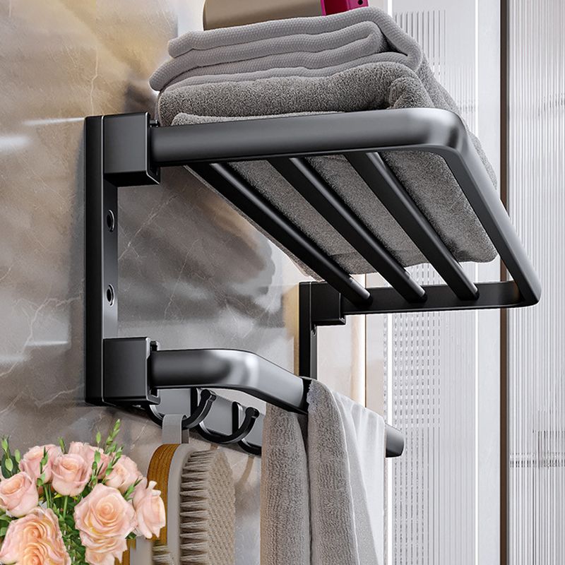 Rynx | Modern black bathroom accessory set towel holder bathroom fittings