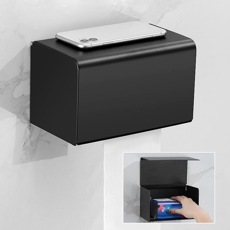 Rynx | Matte black bathroom accessory set Modern bathroom accessory hardware set