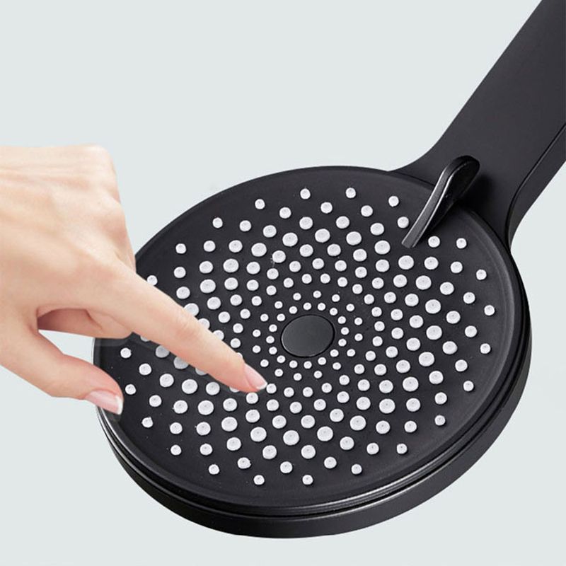 Rynx | Contemporary round shower head in solid color handheld shower head for the bathroom