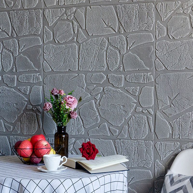 Rynx | Modern Pearl Wainscoting PVC Wall Access Panel Peel and Stick Wall Tile for Bedroom