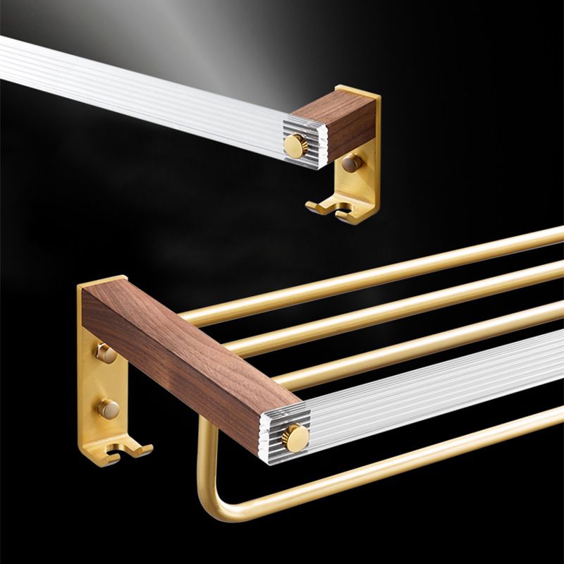Rynx | Metal Minimalist Bathroom Accessory individual or in Set in Gold