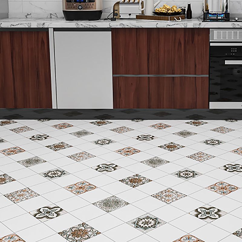 Rynx | Vinyl flooring Peel and Stick floral pattern wall and floor vinyl