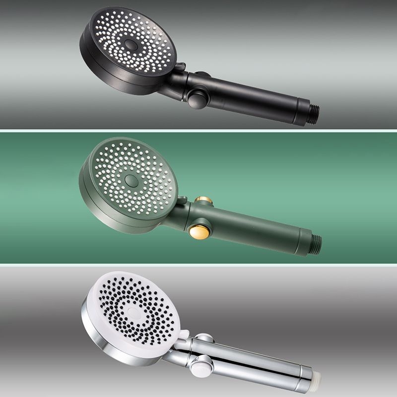 Rynx | Contemporary Round Shower Head Combo Handheld Shower Head 9.8 Inch H Spray Head