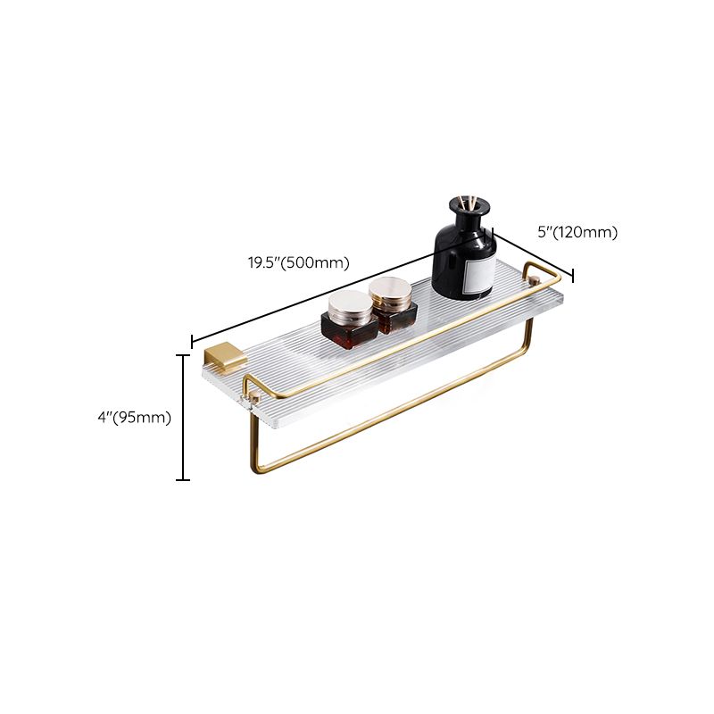 Rynx | Metal Minimalist Bathroom Accessory individual or in Set in Gold
