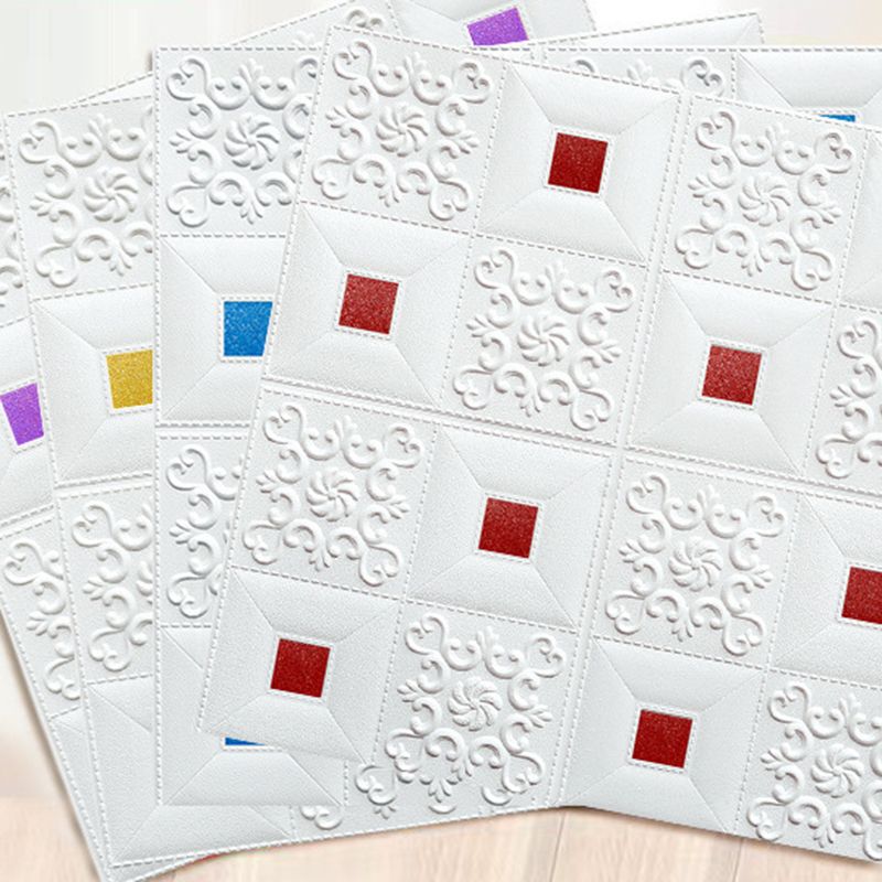Rynx | Modern wall covering foam 3D embossed peel and stick wall panel