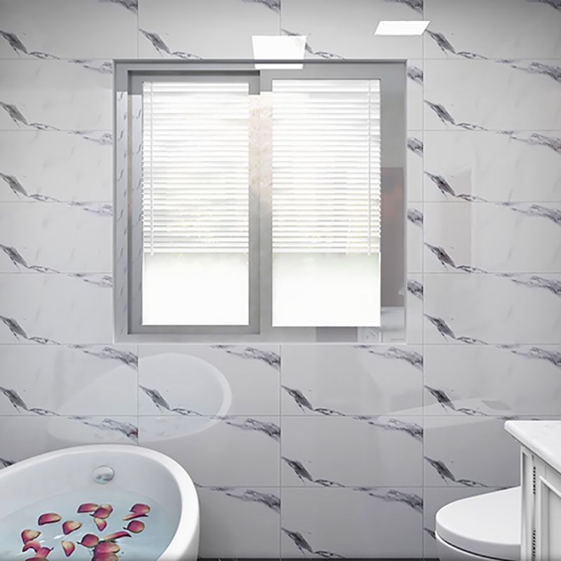 Rynx | 20 Pack PVC Rectangular Peel & Stick Subway Tiles Kitchen and Bathroom Splashback