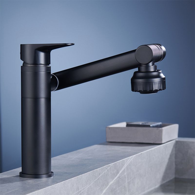 Rynx | Modern Copper Low Arch Centerset Faucets Bathroom Sink Faucet