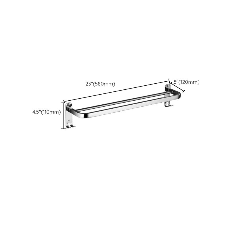 Rynx | Modern Bathroom Set Stainless Steel Bathroom Shelf Bathroom Accessory Set