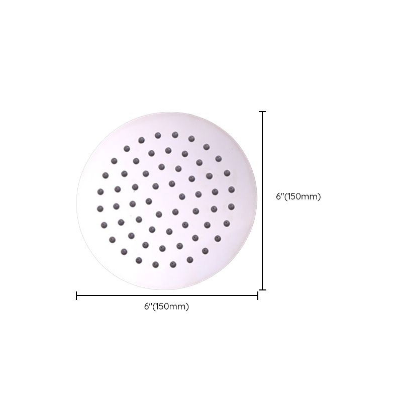 Rynx | Metal Fixed Shower Head Modern Bathroom Ceiling Mount Shower Head