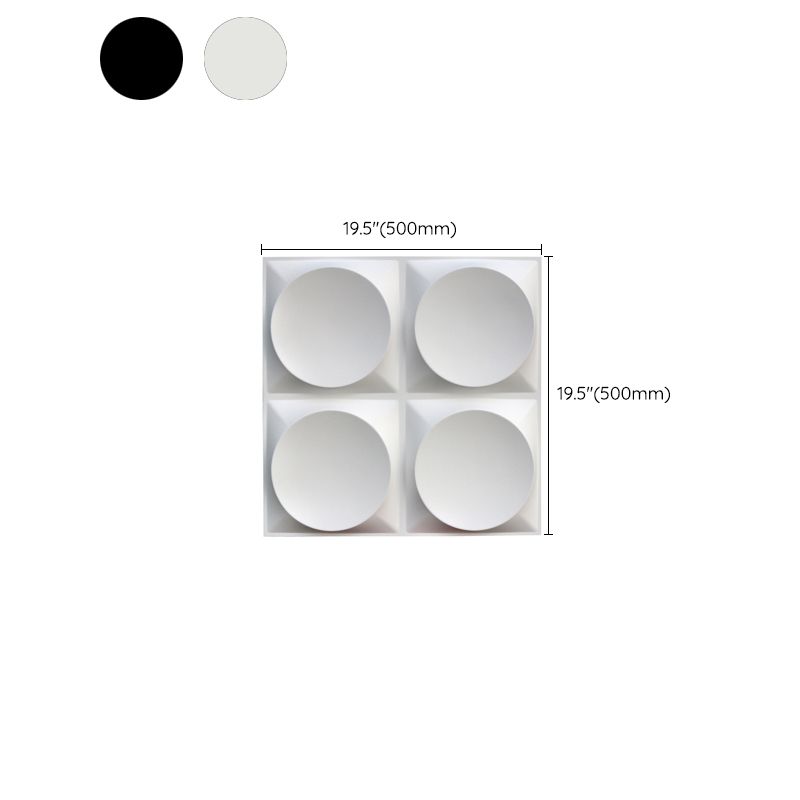 Rynx | Modern Style PVC Wall Panel Living Room Peel and Stick Wall Covering 3D Wall Covering