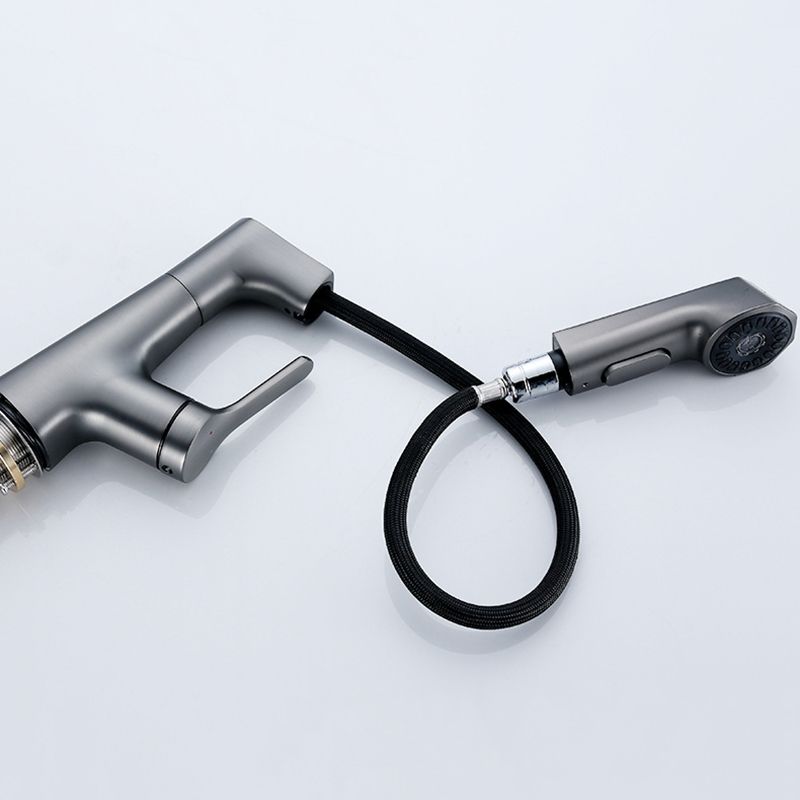 Rynx | Modern Faucet Solid Copper Centerset Bathroom Faucet