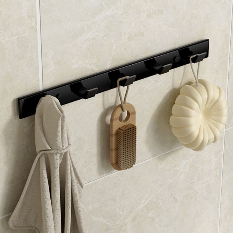 Rynx | Modern Bathroom Set Towel Bar Paper Holder Black Bathroom Accessory Set