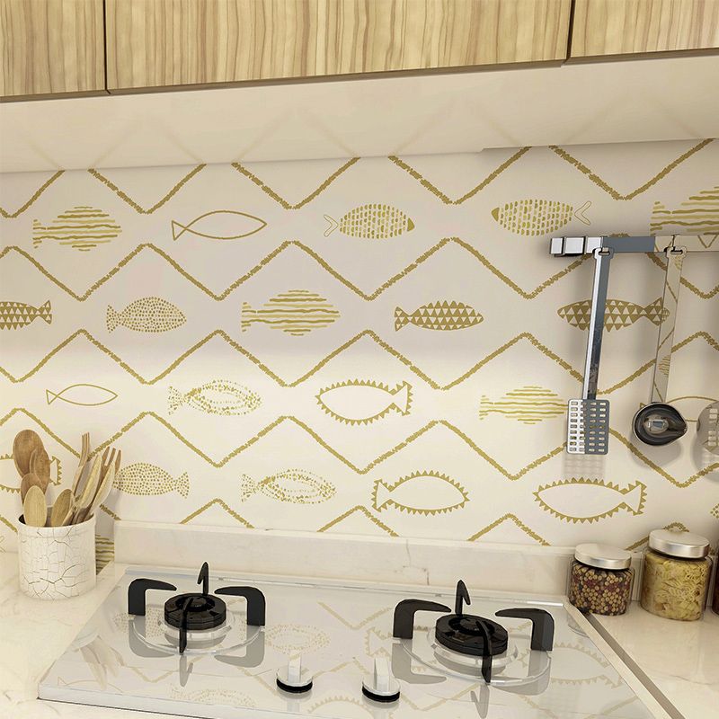 Rynx | Waterproof PVC Tile Singular Peel & Stick Tile for Kitchen Splashback Wall