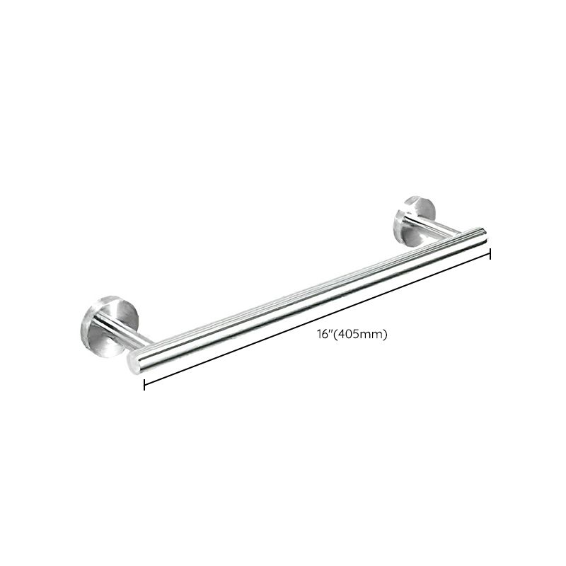 Rynx | Metal Simple Bathroom Accessories as a Single Piece or in a Set in Silver