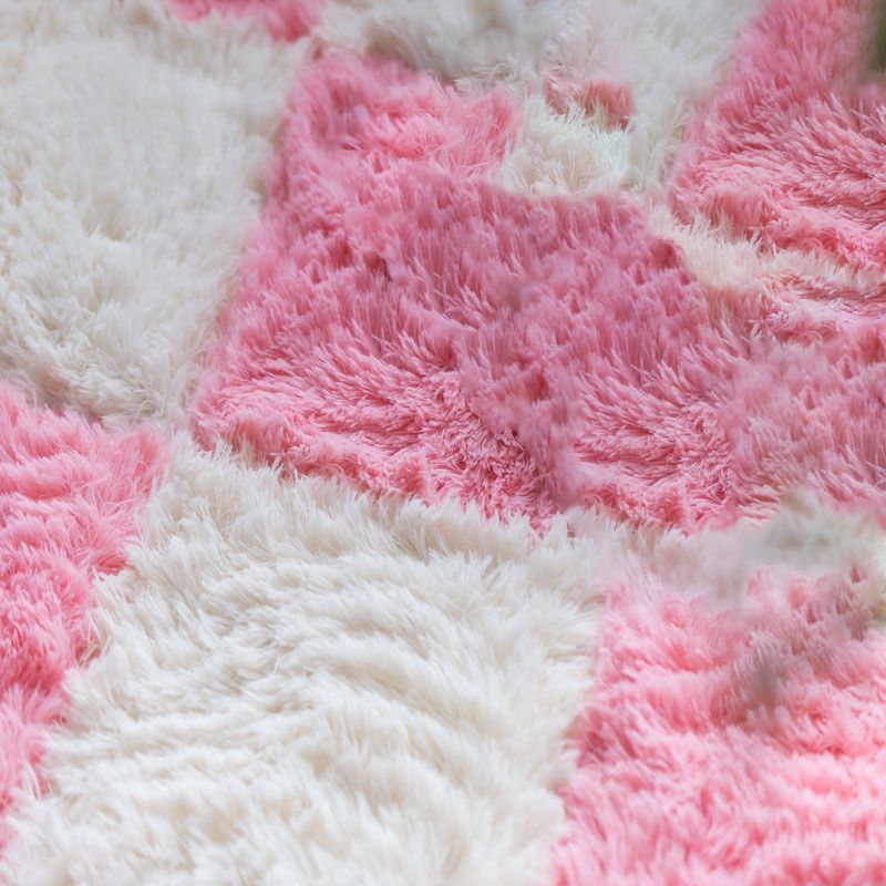 Rynx | Basic carpet tiles solid color long pile square bedroom carpet tiles