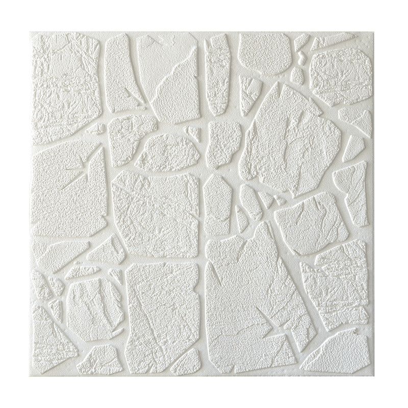 Rynx | Modern Pearl Wainscoting PVC Wall Access Panel Peel and Stick Wall Tile for Bedroom