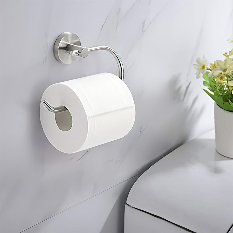 Rynx | Metal Simple Bathroom Accessories as a Single Piece or in a Set in Silver
