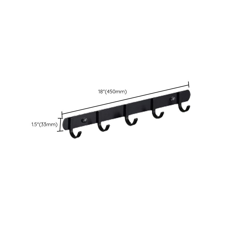 Rynx | Modern Bathroom Accessories Black Paper Holder Bathroom Shelf Bathroom Accessory Set