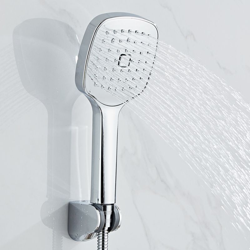Rynx | Square Handheld Shower Head Modern Wall Mounted Handheld Shower Head