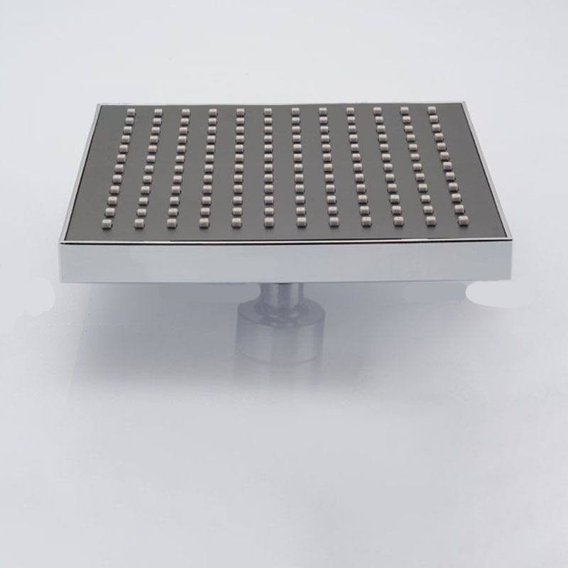 Rynx | Modern square fixed shower head with shower arm Wall-mounted shower head made of stainless steel