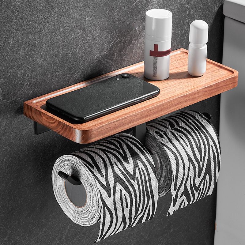 Rynx | Modern black bathroom set bathroom shelf towel bar bathroom accessories set