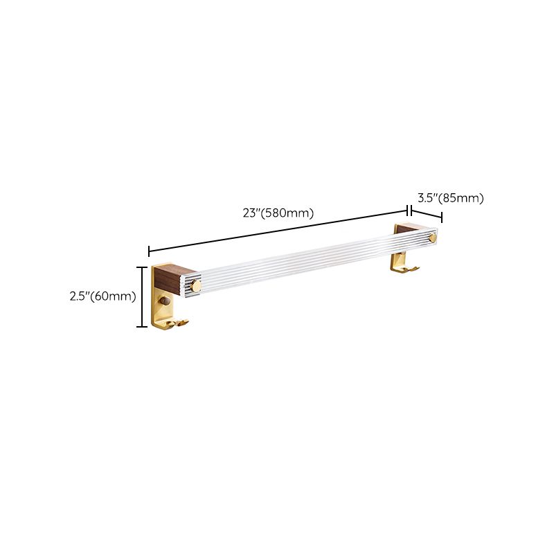 Rynx | Metal Minimalist Bathroom Accessory individual or in Set in Gold