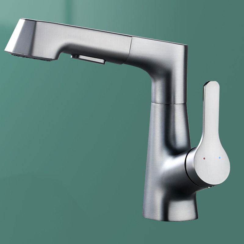 Rynx | Modern Faucet Solid Copper Centerset Bathroom Faucet