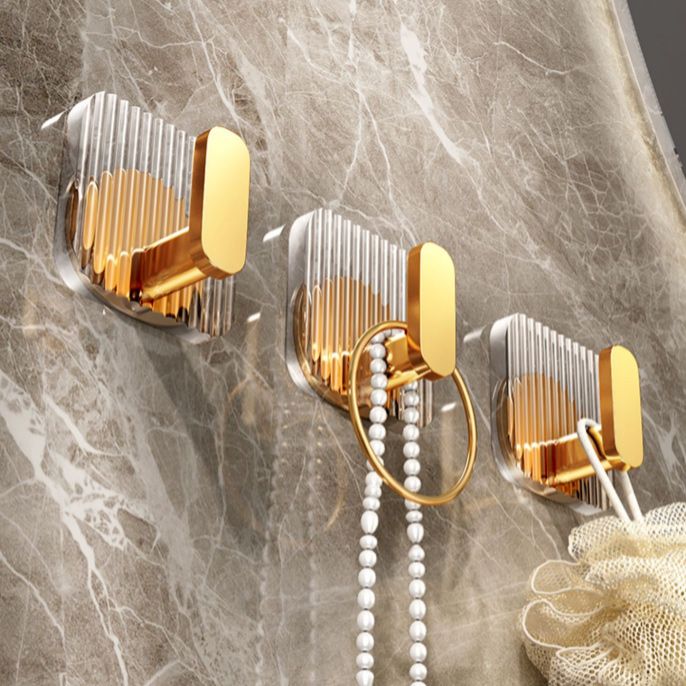 Rynx | Modern Golden Bathroom Accessories Single Piece or in Set with Bathroom Shelf