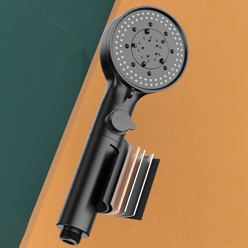 Rynx | Bathroom Shower Head 5-Stream Round Hand Shower Holder Wall Mount Shower Head