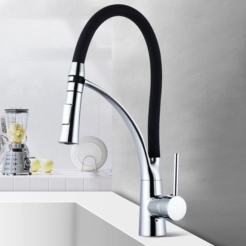 Rynx | Modern 1-Hand Faucets Copper Touchless with Water Dispenser Standard Kitchen Faucet