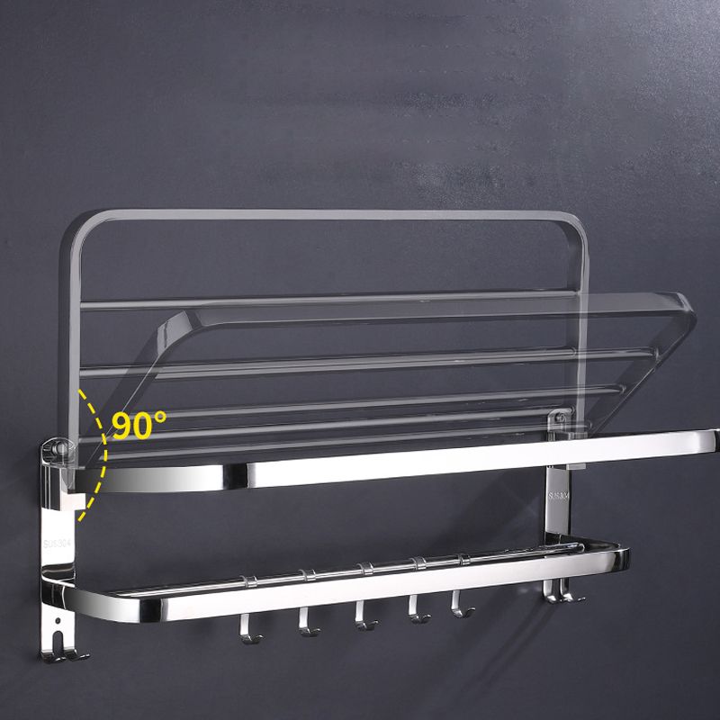 Rynx | Modern Bathroom Set Stainless Steel Bathroom Shelf Bathroom Accessory Set