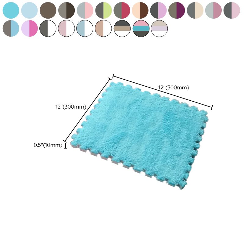 Rynx | Color-Fading-Resistant Carpet Tile Solid Interlocking Carpet Tile