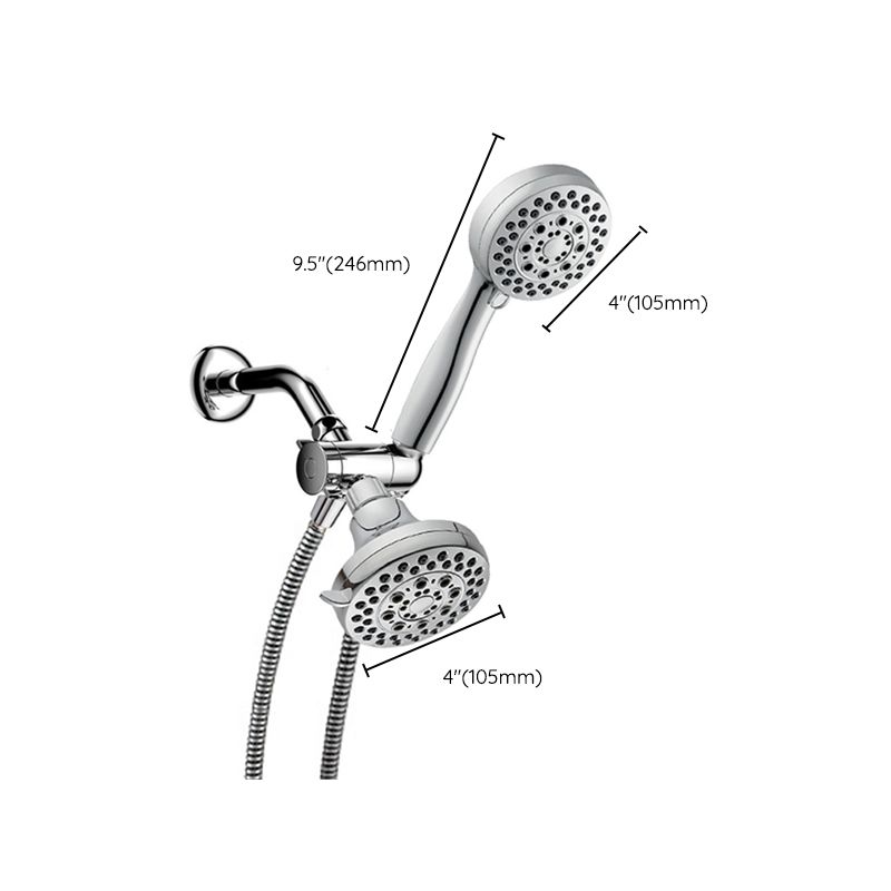 Rynx | Traditional Dual Shower Heads Home Metal Round Shape Dual Shower