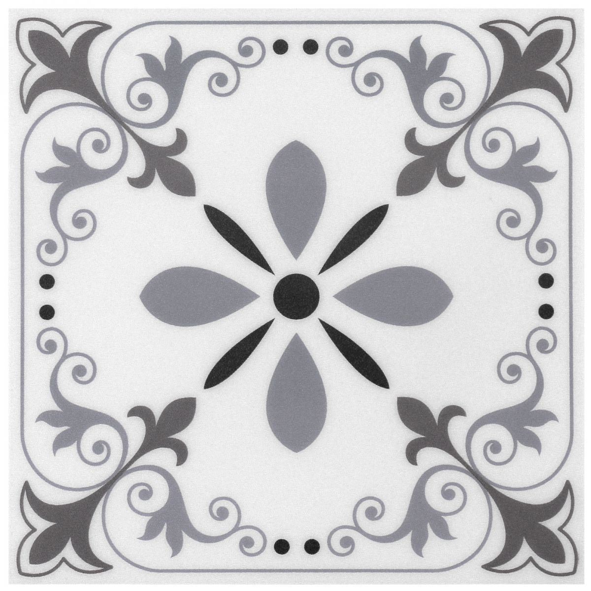 Rynx | Print PVC Peel & Stick Tile Field Tile for Kitchen and Bathroom Back Wall