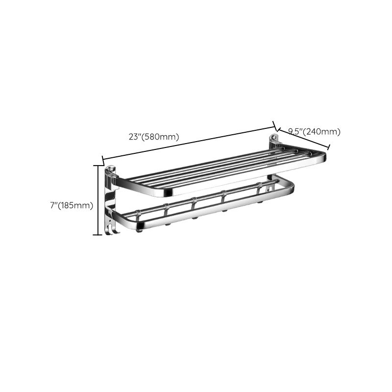 Rynx | Modern Bathroom Set Stainless Steel Bathroom Shelf Bathroom Accessory Set