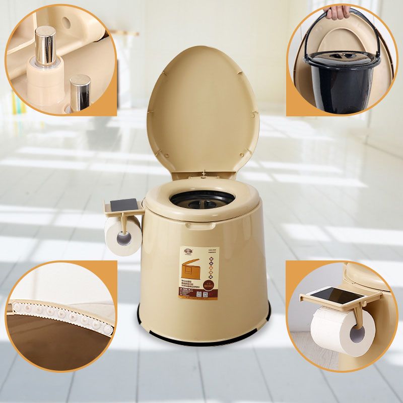 Rynx | Modern Plastic Floor-Mounted Toilet Bowl with Seat for the Bathroom