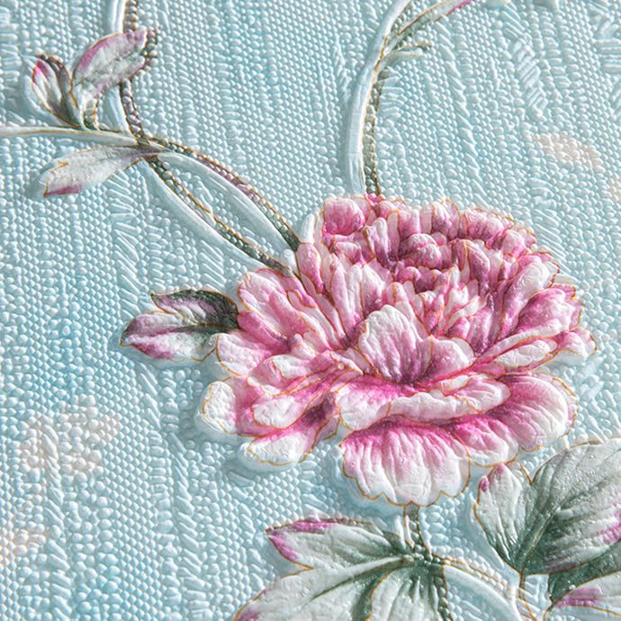 Rynx | Modern Wall Panel 3D Floral Print Peel and Stick Waterproof Wall Covering