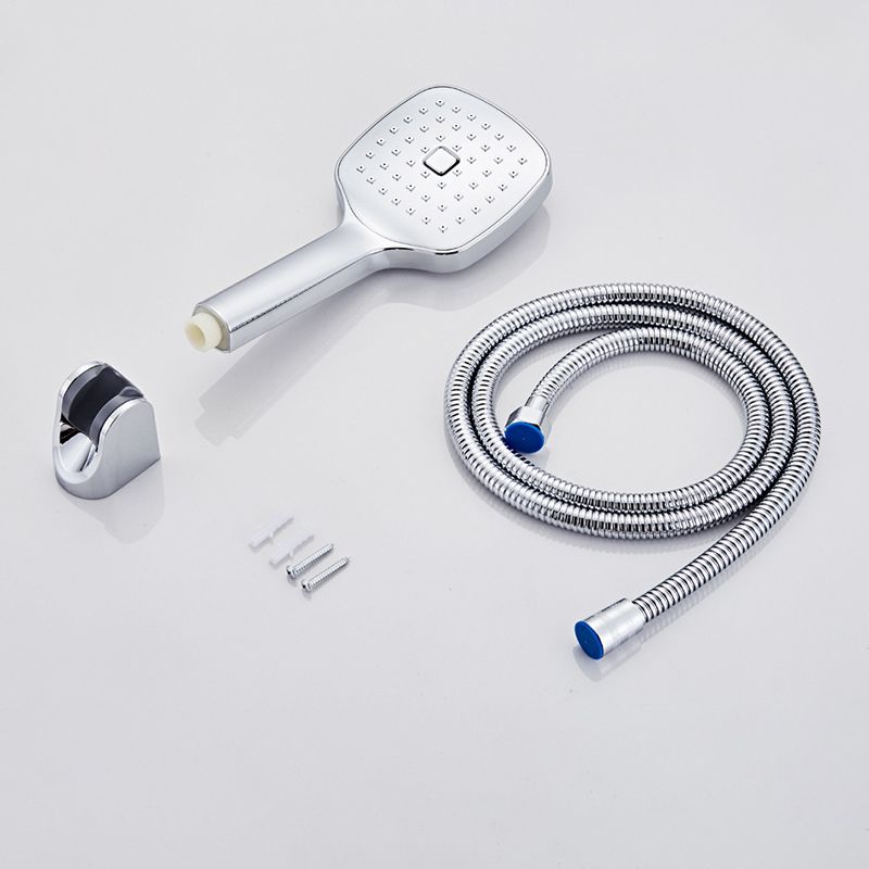 Rynx | Square Handheld Shower Head Modern Wall Mounted Handheld Shower Head